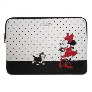 NEW Kate Spade Disney Multicolor New York Minnie Mouse Laptop Sleeve Bag